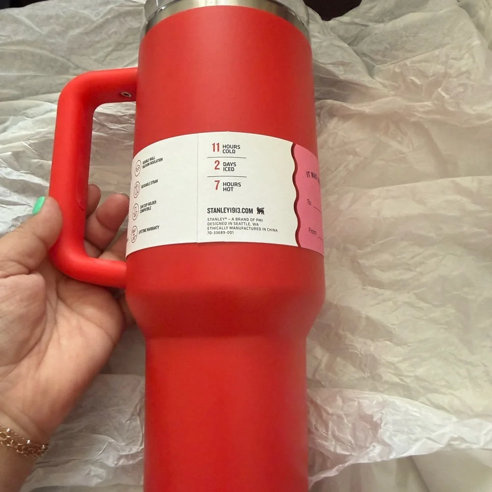 Stanley Valentine's Day FlowState Tumbler 40 oz Target Red (Target Exclusive) - Picture 2 of 5